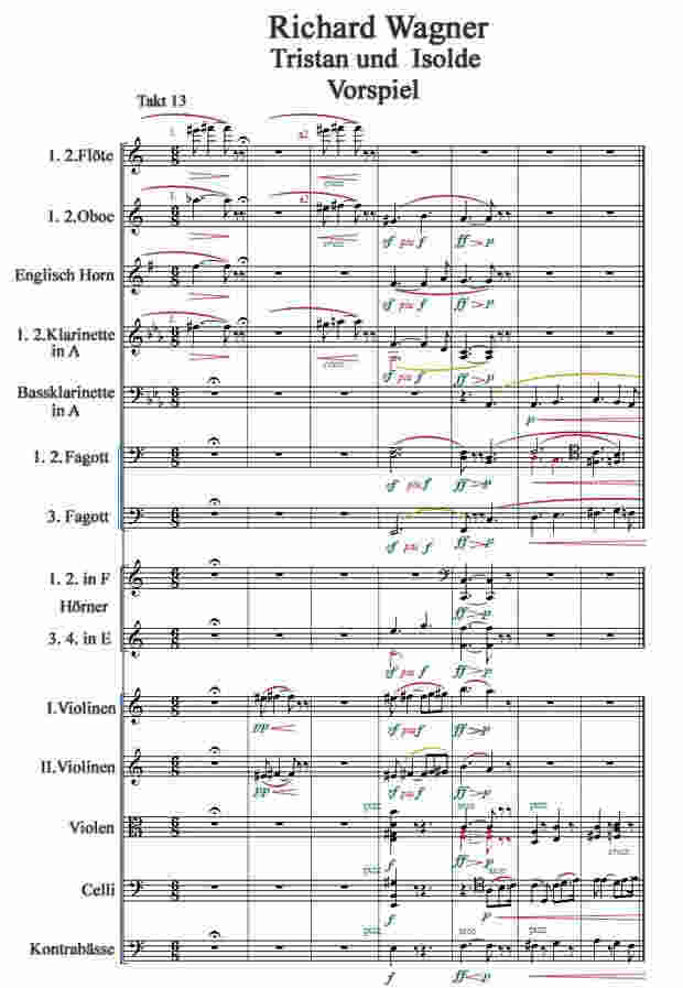 Richard Wagner | Partituranalyse: Tristan und Isolde
